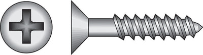HILLMAN No. 6 X 1-1/2 in. L Phillips Black Phosphate Twin Thread Cabinet Screws
