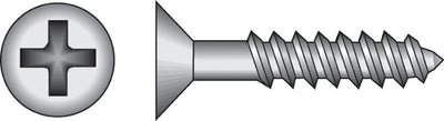HILLMAN No. 8 X 1-1/2 in. L Phillips Black Phosphate Twin Thread Cabinet Screws
