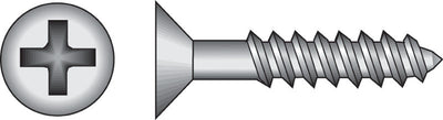 HILLMAN No. 10 X 3 in. L Phillips Black Phosphate Twin Thread Cabinet Screws