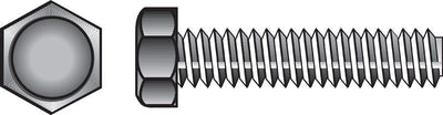HILLMAN 1/4 in. D X 3-1/2 in. L Zinc Plated Steel Hex Tap Bolt