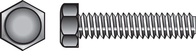 HILLMAN 1/4 in. D X 6 in. L Zinc Plated Steel Hex Tap Bolt