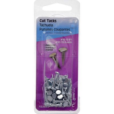 HILLMAN No. 10 X 5/8 in. L Galvanized Silver Steel Cut Tacks