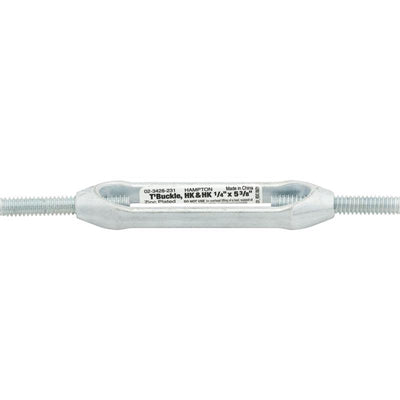 Hampton Zinc-Plated Aluminum/Steel Turnbuckle 160 lb