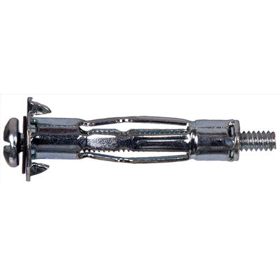 HILLMAN 1/8 in. D X 1-1/2 in. L Steel Pan Head Hollow Wall Anchors 2 pk