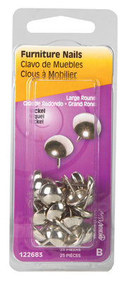HILLMAN Large Size Brass Furniture Nails