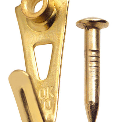 OOK Gold Brick Picture Hanger 30 lb