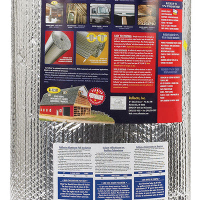 Reflectix 24 in. W X 50 ft. L X 0.3125 in. Up To 14.3 Reflective Radiant Barrier Insulation Roll 100