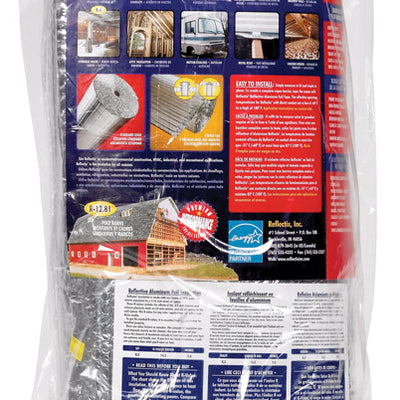 Reflectix 24 in. W X 25 ft. L X 0.3125 in. R-3.7 to R-21 Reflective Radiant Barrier Insulation Roll