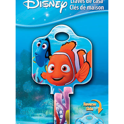 HILLMAN Disney Nemo House Key Blank 68 SC1 Double For Schlage Locks