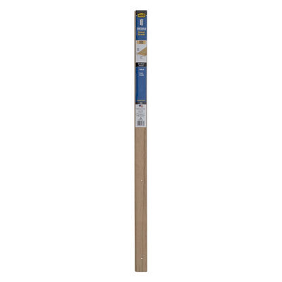 M-D Building Products 0.3125 in. H X 1.75 in. W X 36 in. L Natural Hardwood Flat Top Threshold Oak