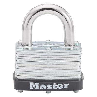 Master Lock 1-1/16 in. H X 1-3/4 in. W X 1-3/4 in. L Laminated Steel Breakaway Warded Padlock