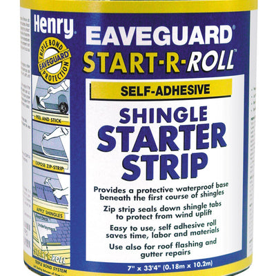 Henry Start-R-Roll 7 in. W X 33.4 ft. L Asphalt Shingle Starter Strip