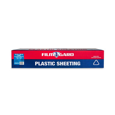 Film-Gard Plastic Sheeting 4 mil X 10 ft. W X 50 ft. L Polyethylene Clear