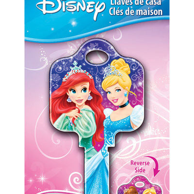 HILLMAN Disney Princesses House Key Blank 68 SC1 Single For Schlage Locks