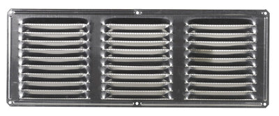 Air Vent 6 in. H X 16 in. L Mill Aluminum Undereave Vent