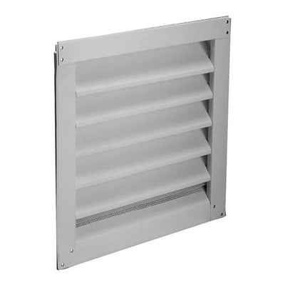 Air Vent 12 in. W X 12 in. L White Aluminum Wall Louver