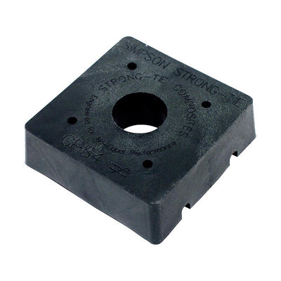 Simpson Strong-Tie 1 in. H X 3.25 in. W Plastic Composite Base