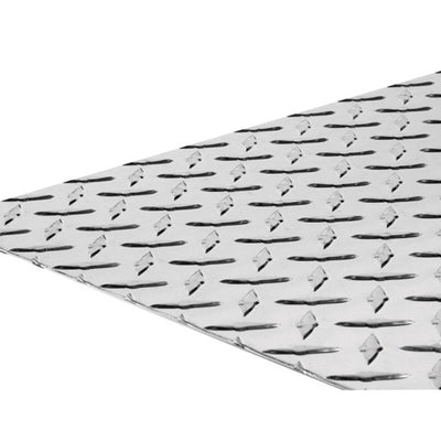 Boltmaster 0.06 in. X 24 in. W X 48 in. L Bright Aluminum Diamond Tread Plate