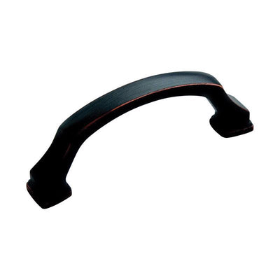Amerock Traditional Arch Cabinet Pull 3 in. Oil Rubbed Bronze Brown