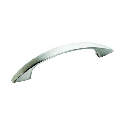 Amerock Contemporary Arch Cabinet Pull 3 in. Satin Nickel Silver