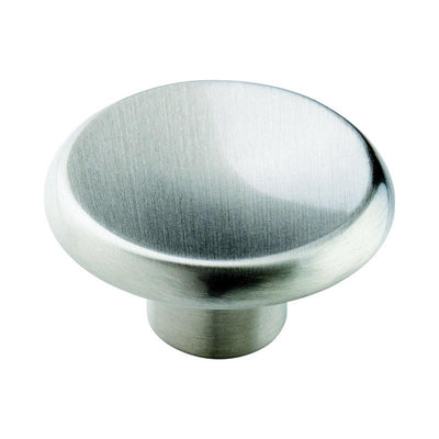 Amerock Allison Round Cabinet Knob 1-1/2 in. D 3/4 in. Satin Nickel