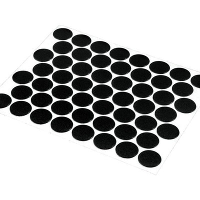Prime-Line Round Plastic Screw Hole Cover 9/16 in. D X 0.25 in. L 53 pk Black