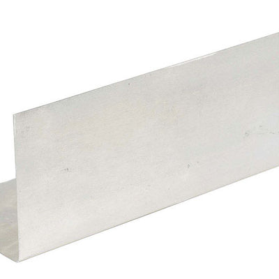 Amerimax 4 in. W X 8 in. L Galvanized Steel Pre-Bent Step Flashing Silver