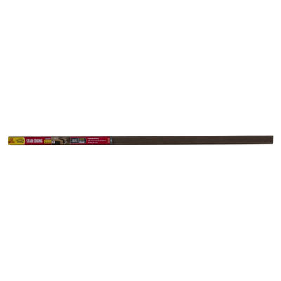 M-D Building Products CINCH 1.125 in. H X 1.125 in. W X 36 in. L Prefinished Aluminum Stair Edge