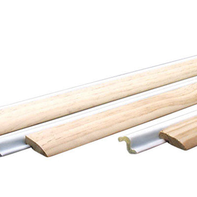 M-D Building Products Brown/White Foam/Wood Weatherstrip For Door Jambs 36 and 84 in. L X 1/2 in.