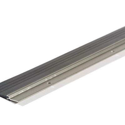 M-D Building Products Satin Nickel Aluminum/Vinyl Sweep For Doors 48 in. L X 2.13 in.