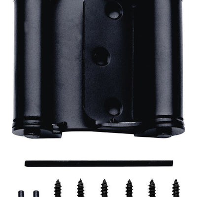 National Hardware 3 in. L Oil Rubbed Bronze Double-Acting Spring Hinge