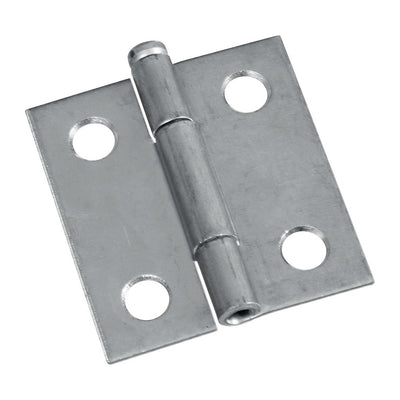 National Hardware 1-1/2 in. L Zinc-Plated Door Hinge