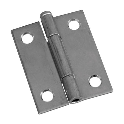 National Hardware 2 in. L Zinc-Plated Hinge Pin 2 pk