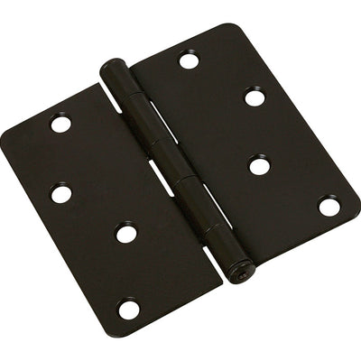 National Hardware 4 in. L Oil Rubbed Bronze Door Hinge
