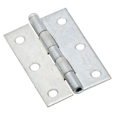 National Hardware 3 in. L Zinc-Plated Hinge Pin 2 pk