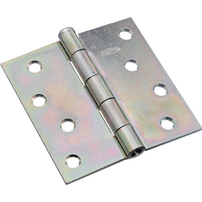 National Hardware 4 in. L Zinc-Plated Broad Hinge