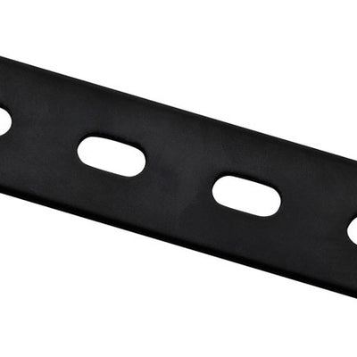 National Hardware 6 in. H X 1.5 in. W X 0.125 in. D Black Carbon Steel Flat Mending Plate