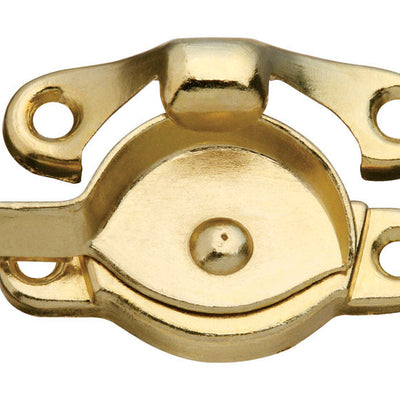 National Hardware Brass Gold Die-Cast Zinc Sash Lock