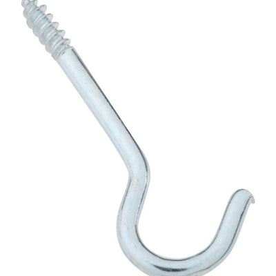 National Hardware Zinc-Plated Silver Steel 1-5/16 in. L Ceiling Hook