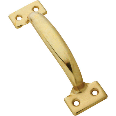 National Hardware 6-1/2 in. L Brass Gold Steel Utility Pull