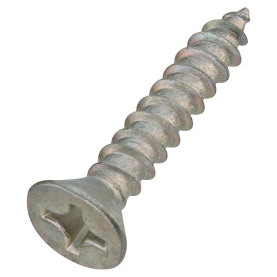 National Hardware No. 12 X 1-1/4 in. L Phillips Zinc-Plated Coarse Wood Screws 18 pk