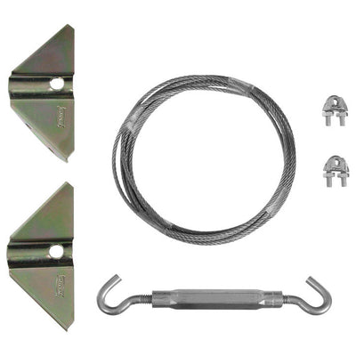 National Hardware Zinc-Plated Silver Steel Anti-Sag Gate Kit