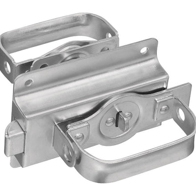 National Hardware 3 in. H X 4 in. W Zinc-Plated Steel Left or Right Handed Gate Latch