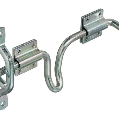 National Hardware 4 in. H X 10 in. W Zinc-Plated Steel Sliding Bolt Door/Gate Latch