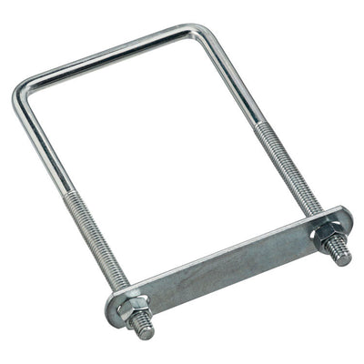National Hardware 3/8 in. X 3-5/8 in. W X 7 in. L Coarse Zinc-Plated Steel Square U-Bolt