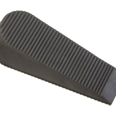 National Hardware 6 in. L Rubber Gray Wedge Door Stop Mounts to floor .75 in.