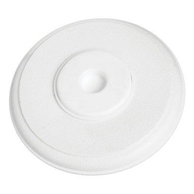 National Hardware Plastic White Wall Door Stop Mounts to wall 5-3/8 in.