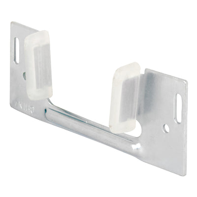 Prime-Line 1.38 in. D X 3.25 in. L Mill Silver Steel Pocket Door Slide Guide