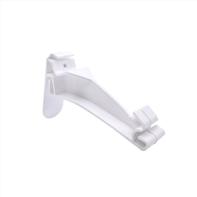 Amerimax 4.5 in. H X 1 in. W X 15 in. L White Vinyl K Hidden Hook