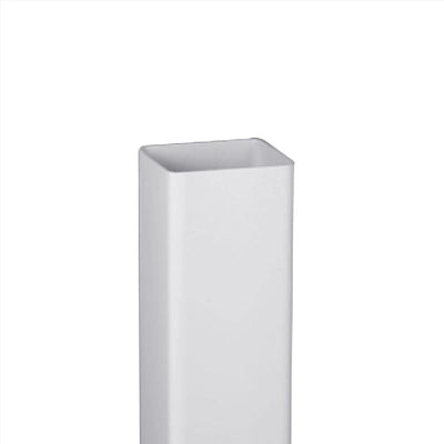 Amerimax 2 in. H X 2 in. W X 120 in. L White Vinyl U Downspout